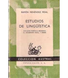 Estudios de Lingüística