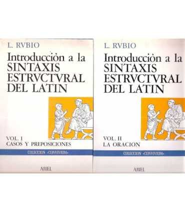 Introducción a la sintaxis estructural del Latín.