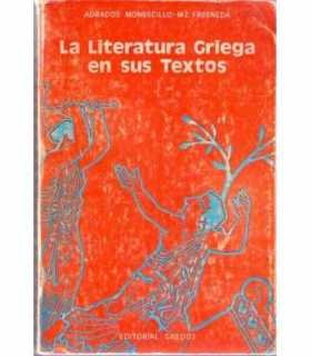 La literatura griega en sus textos