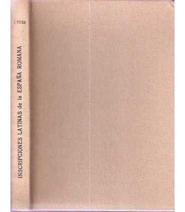 Inscripciones Latinas en la España Romana II. Anto