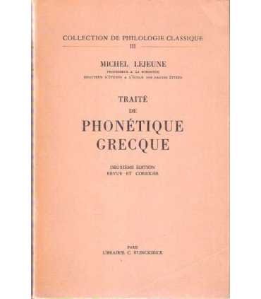 Traité de phonétique grecque