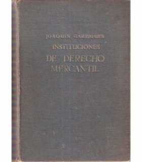 Instituciones de derecho mercantil