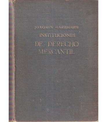 Instituciones de derecho mercantil