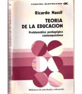Teoría de la educación. Problemática pedagógica co