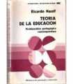 Teoría de la educación. Problemática pedagógica co