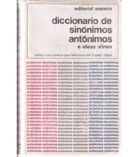 Diccionario de sinónimos, antónimos e ideas afines