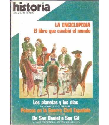 Historia 16, 53: La enciclopedia, el libro que cam