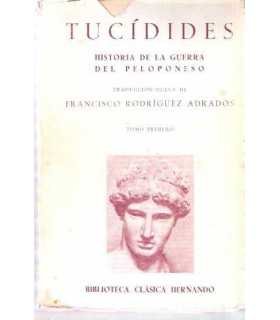 Historia de la Guerra del Peloponeso tomo primero