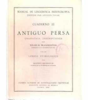 Antiguo Persa. Gramática e Inscripciones