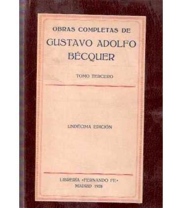 Obras completas tomo tercero