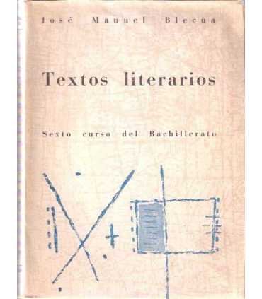 Textos literarios. 6º curso.