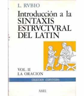 Introducción a la sintaxis estructural del Latín.