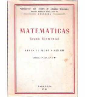 Matemáticas, grado elemental. Cursos : 1º, 2º, 3º
