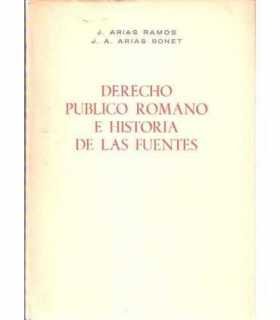 Derecho público romano e historia de las fuentes