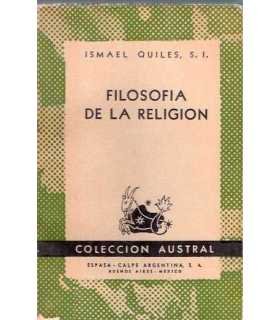 Filosofía de la Religión