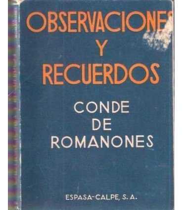 Observaciones y recuerdos