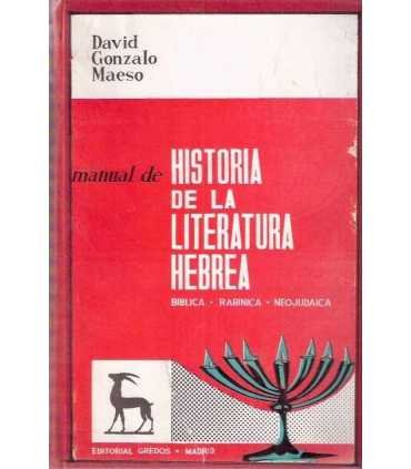 Manual de Historia de la Literatura Hebrea. Bíblic