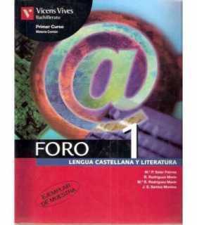 Foro. Lengua Castellana y Literatura. 1ºBachillera