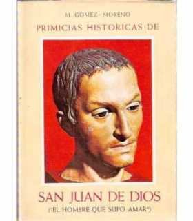 Primicias históricas de San Juan de Dios