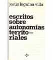 Escritos sobre autonomías territoriales