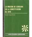 La moción de censura en la Constitución de 1978