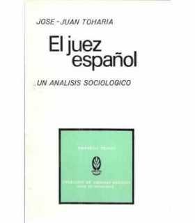 El Juez español. Un análisis sociológico