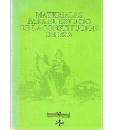 Materiales para el estudio de la Constitución de 1