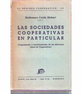 Las sociedades cooperativas en particular