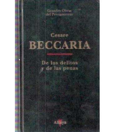 De los delitos y de las penas
