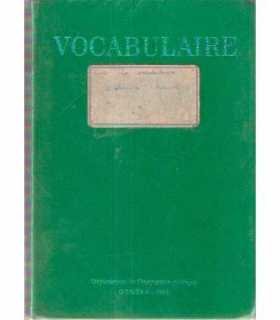 Vocabulaire