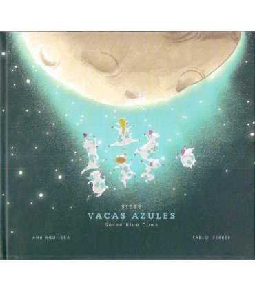 Siete vacas azules. Seven blue cows