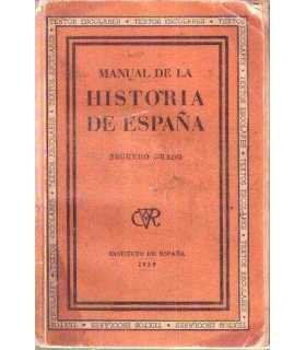 Manual de la Historia de España, segundo grado