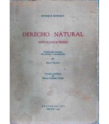 Derecho Natural. Historia - Doctrina