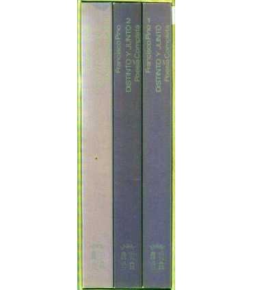 Distinto y junto. Poesía completa