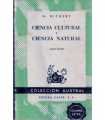 Ciencia Cultural y Ciencia Natural