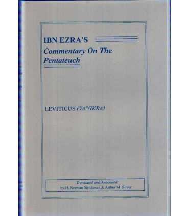 Ibn Ezra´s Commentary On The Pentateuch. Leviticus