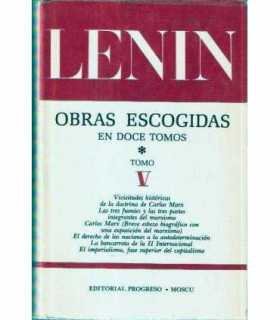 Obras escogidas en 12 tomos. Tomo V 1913-1916