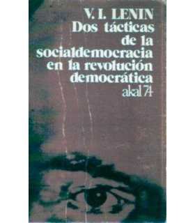 Dos tácticas de la socialdemocracia en la revoluci