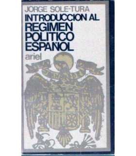 Introducción al régimen político español