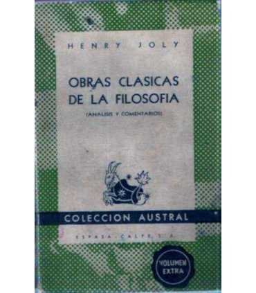 Obras clásicas de la Filosofía