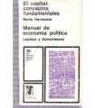 El capital: conceptos fundamentales. Manual de eco