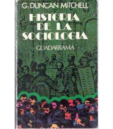 Historia de la sociología I.