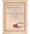 Análisis gramatical de la Lengua Española