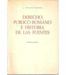 Derecho Público Romano e Historia de las Fuentes