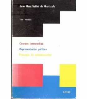 Tres ensayos: Cuerpos intermedios. Representación