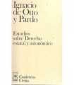 Estudios sobre Derecho estatal y autonómico