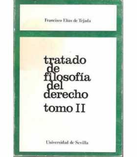 Tratado de Filosofía del Derecho. Tomo II
