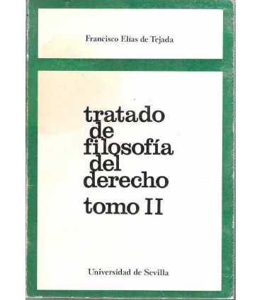 Tratado de Filosofía del Derecho. Tomo II