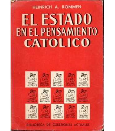 El Estado en el pensamiento católico