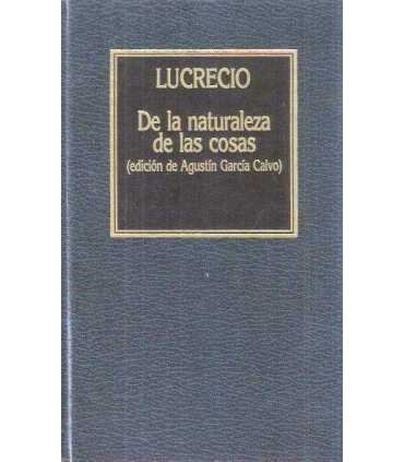 De la naturaleza de las cosas